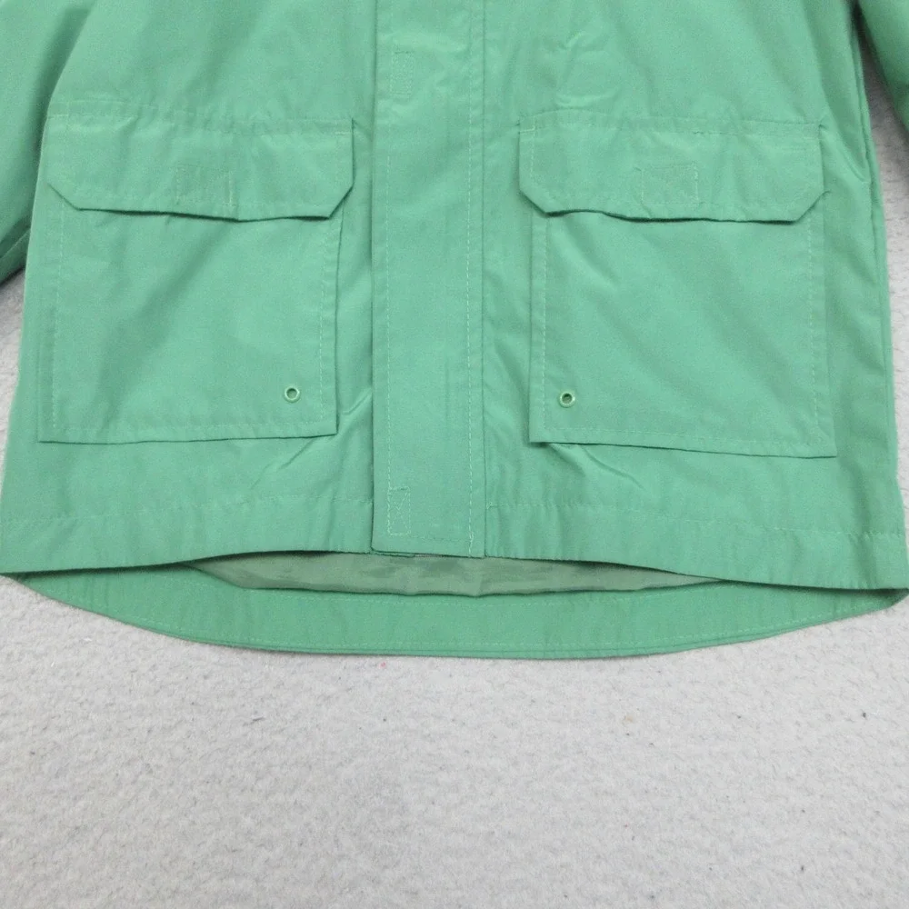 Carters Dinosaur Rain Jacket Kids 4 Green Hooded Dino Hunter Outdoor Kidswear